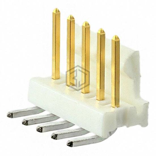 641127-5 - TE Connectivity AMP Connectors - Rectangular Connectors - Headers, Male Pins