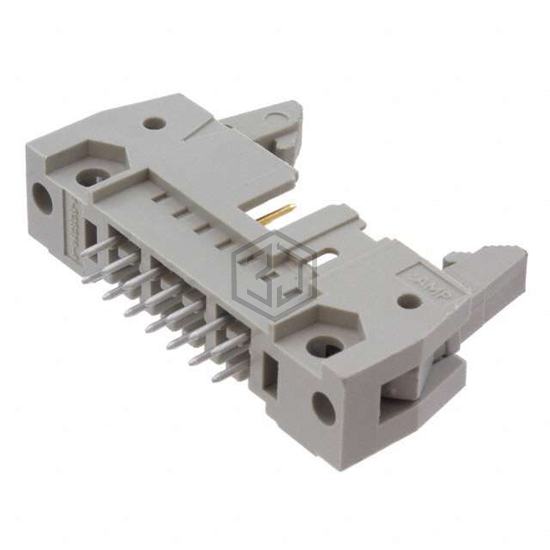 1-828588-4 - TE Connectivity AMP Connectors - Rectangular Connectors - Headers, Male Pins