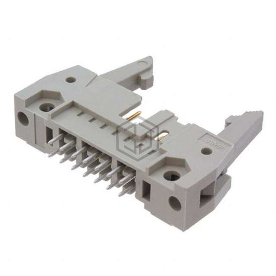 1-828590-4 - TE Connectivity AMP Connectors - Rectangular Connectors - Headers, Male Pins