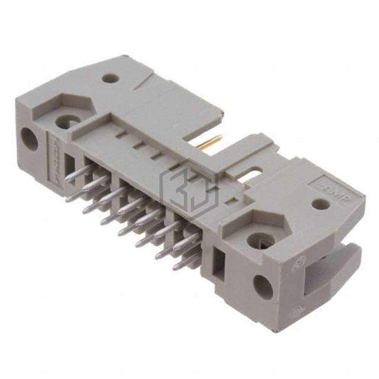 1-828582-4 - TE Connectivity AMP Connectors - Rectangular Connectors - Headers, Male Pins