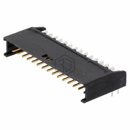 280392-2 - TE Connectivity AMP Connectors - Rectangular Connectors - Headers, Male Pins