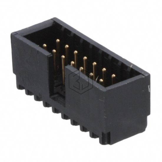 281272-1 - TE Connectivity AMP Connectors - Rectangular Connectors - Headers, Male Pins