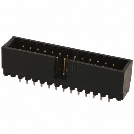 281275-1 - TE Connectivity AMP Connectors - Rectangular Connectors - Headers, Male Pins