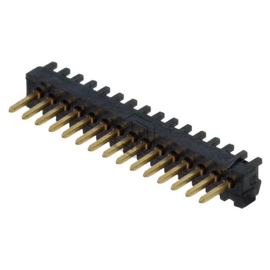 5-104186-9 - TE Connectivity AMP Connectors - Rectangular Connectors - Headers, Male Pins
