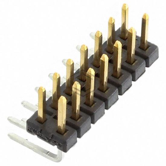 5176837-6 - TE Connectivity AMP Connectors - Rectangular Connectors - Headers, Male Pins