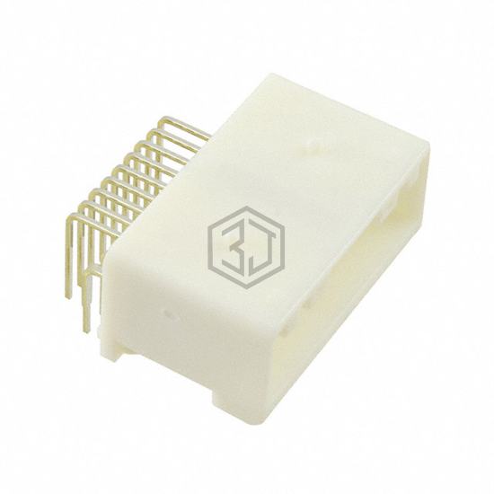 1674477-1 - TE Connectivity AMP Connectors - Rectangular Connectors - Headers, Male Pins
