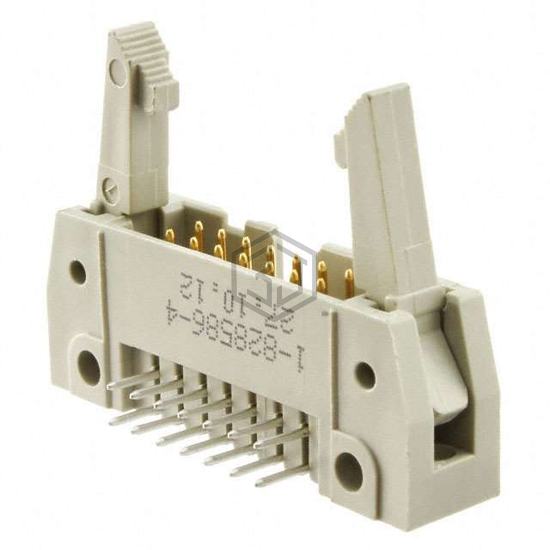 1-828586-4 - TE Connectivity AMP Connectors - Rectangular Connectors - Headers, Male Pins