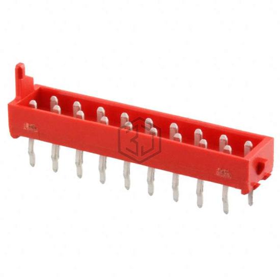 1-215464-8 - TE Connectivity AMP Connectors - Rectangular Connectors - Headers, Male Pins