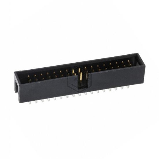 3-1634689-4 - TE Connectivity AMP Connectors - Rectangular Connectors - Headers, Male Pins