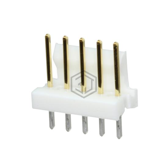 641126-5 - TE Connectivity AMP Connectors - Rectangular Connectors - Headers, Male Pins