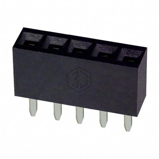 PPTC051LFBN-RC - Sullins Connector Solutions - Rectangular Connectors - Headers, Receptacles, Female Sockets