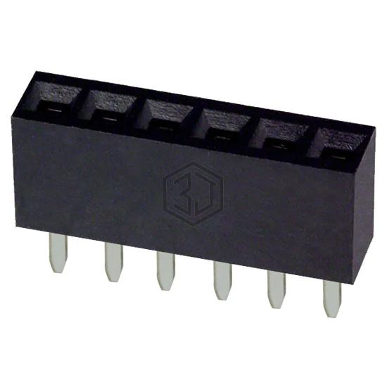 PPTC061LFBN-RC - Sullins Connector Solutions - Rectangular Connectors - Headers, Receptacles, Female Sockets
