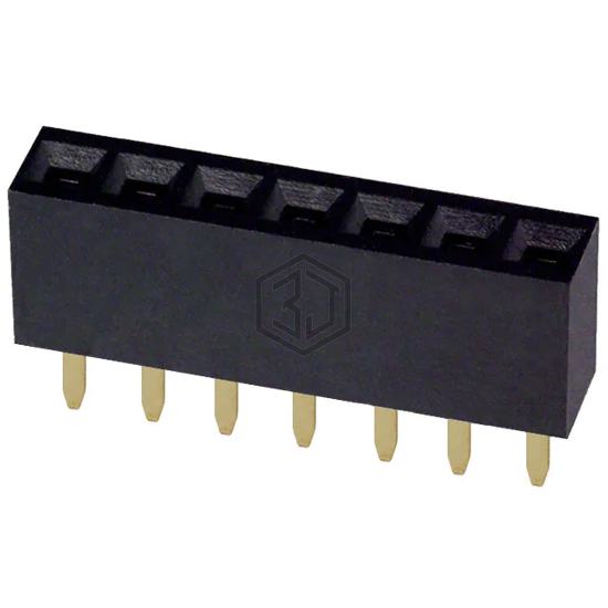 PPPC071LFBN-RC - Sullins Connector Solutions - Rectangular Connectors - Headers, Receptacles, Female Sockets
