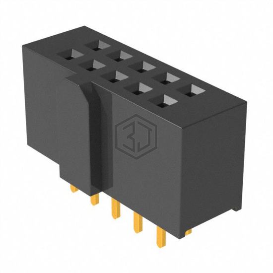 SFH11-PBPC-D05-ST-BK - Sullins Connector Solutions - Rectangular Connectors - Headers, Receptacles, Female Sockets