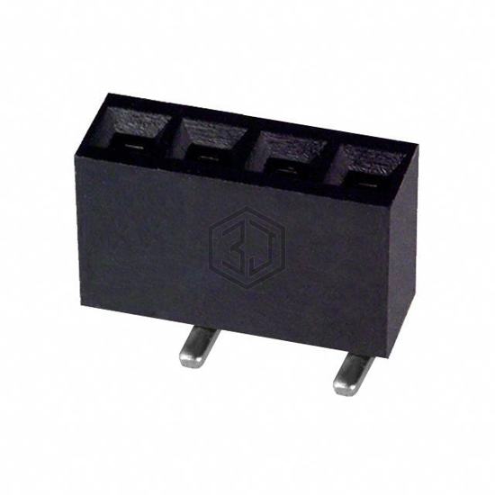 NPTC041KFXC-RC - Sullins Connector Solutions - Rectangular Connectors - Headers, Receptacles, Female Sockets