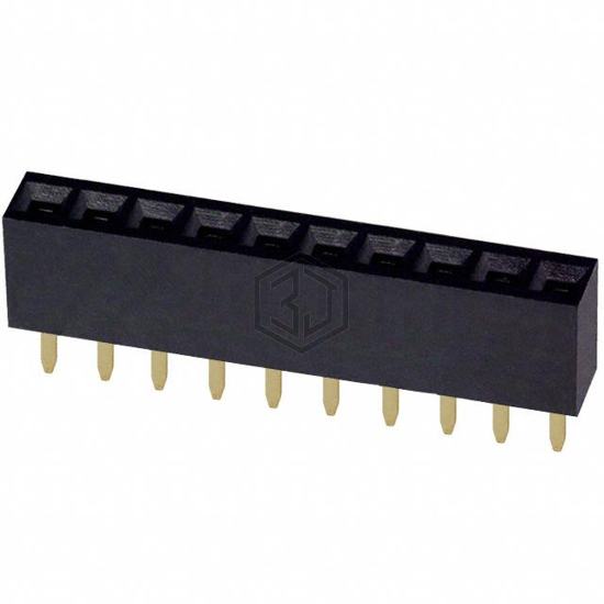 PPPC101LFBN-RC - Sullins Connector Solutions - Rectangular Connectors - Headers, Receptacles, Female Sockets