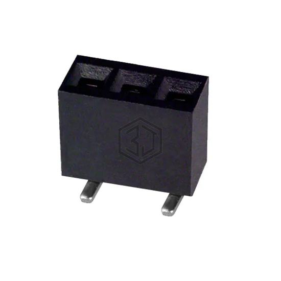 NPTC031KFXC-RC - Sullins Connector Solutions - Rectangular Connectors - Headers, Receptacles, Female Sockets