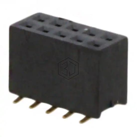 20021321-00010C4LF - Amphenol ICC (FCI) - Rectangular Connectors - Headers, Receptacles, Female Sockets