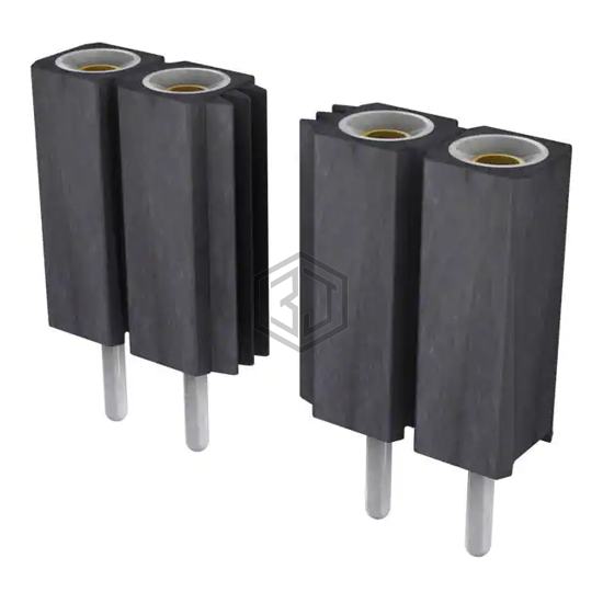801-87-009-10-001101 - Preci-Dip - Rectangular Connectors - Headers, Receptacles, Female Sockets
