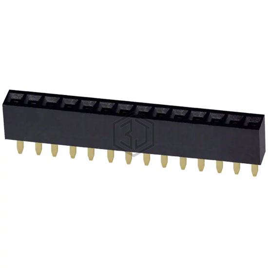 PPPC141LFBN-RC - Sullins Connector Solutions - Rectangular Connectors - Headers, Receptacles, Female Sockets