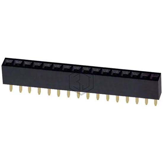PPPC161LFBN-RC - Sullins Connector Solutions - Rectangular Connectors - Headers, Receptacles, Female Sockets