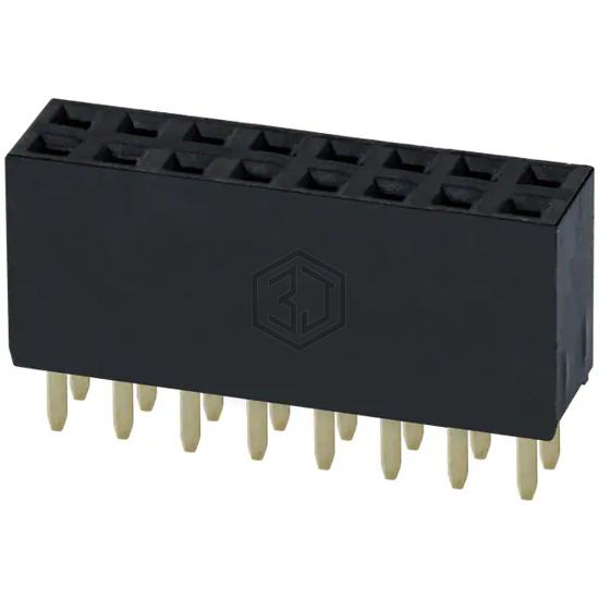 PPPC082LFBN-RC - Sullins Connector Solutions - Rectangular Connectors - Headers, Receptacles, Female Sockets