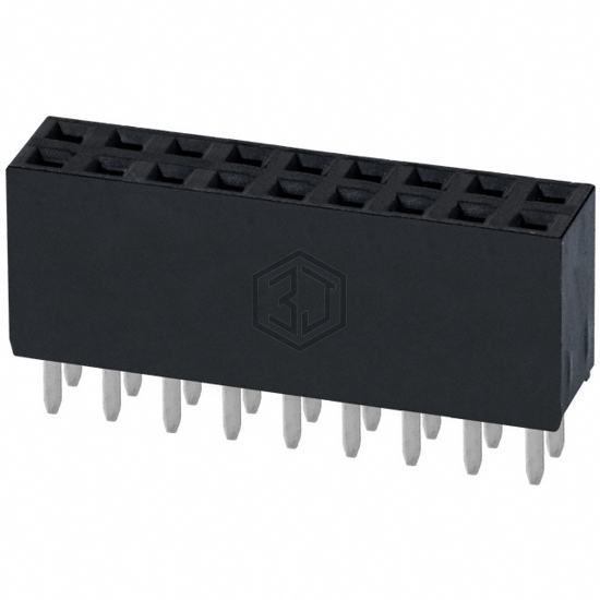 PPTC092LFBN-RC - Sullins Connector Solutions - Rectangular Connectors - Headers, Receptacles, Female Sockets