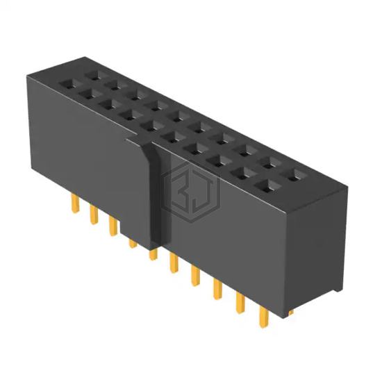SFH11-PBPC-D10-ST-BK - Sullins Connector Solutions - Rectangular Connectors - Headers, Receptacles, Female Sockets