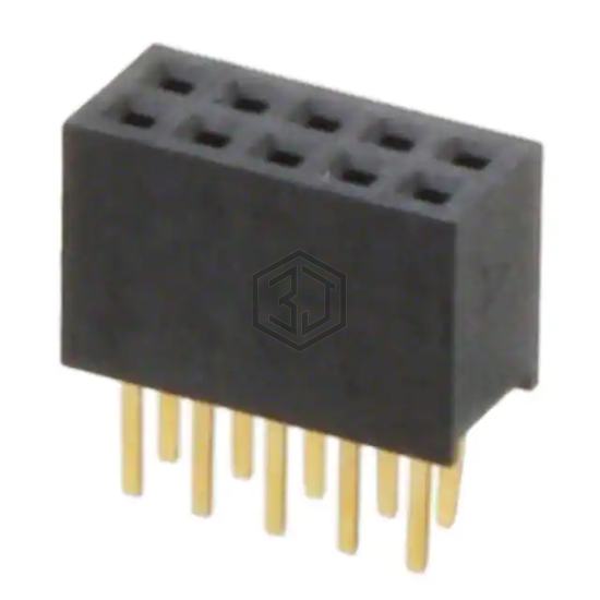 20021311-00010T4LF - Amphenol ICC (FCI) - Rectangular Connectors - Headers, Receptacles, Female Sockets