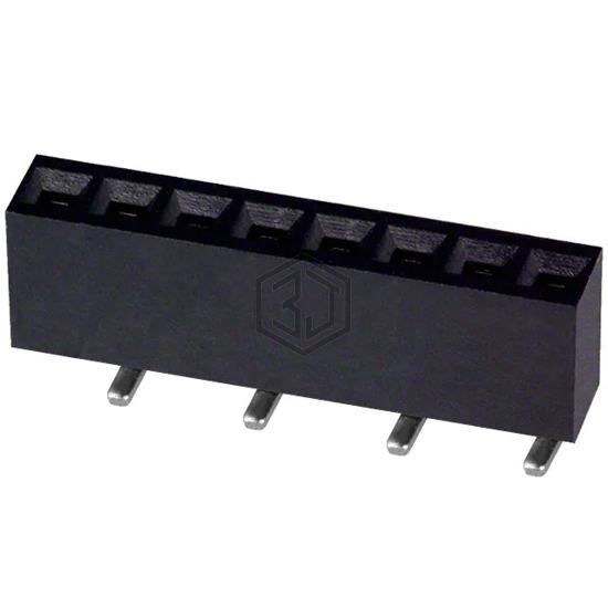 NPTC081KFXC-RC - Sullins Connector Solutions - Rectangular Connectors - Headers, Receptacles, Female Sockets