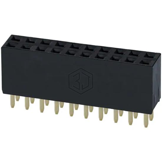 PPPC102LFBN-RC - Sullins Connector Solutions - Rectangular Connectors - Headers, Receptacles, Female Sockets