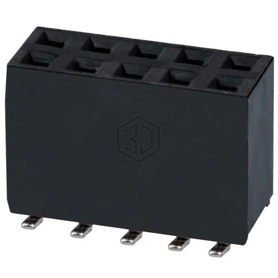 NPTC052KFMS-RC - Sullins Connector Solutions - Rectangular Connectors - Headers, Receptacles, Female Sockets