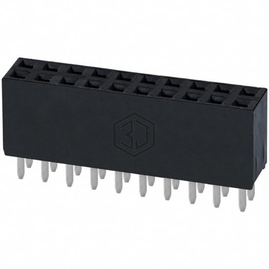 PPTC102LFBN-RC - Sullins Connector Solutions - Rectangular Connectors - Headers, Receptacles, Female Sockets