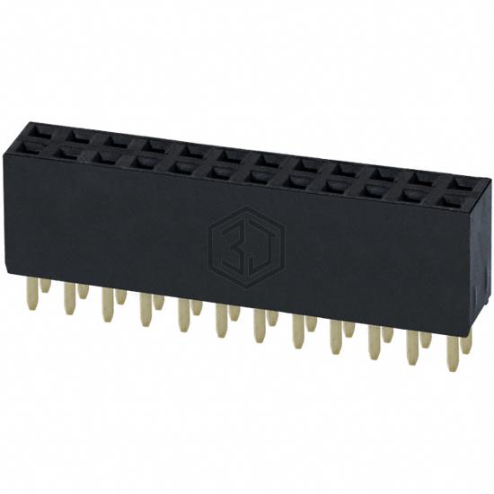 PPPC122LFBN-RC - Sullins Connector Solutions - Rectangular Connectors - Headers, Receptacles, Female Sockets