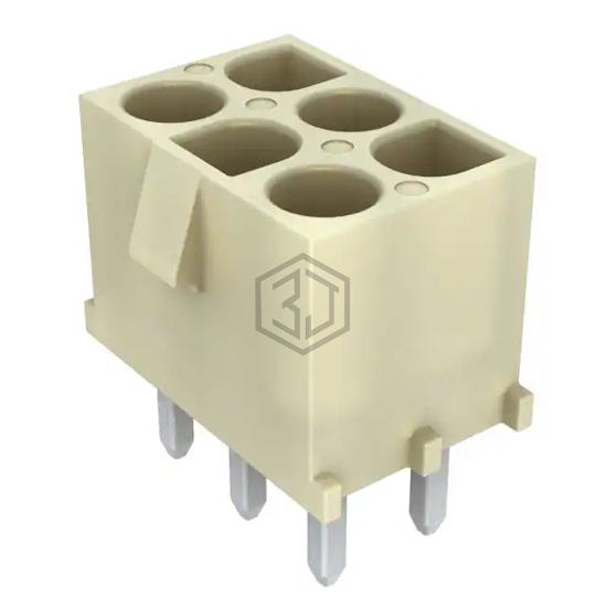 0010845061 - Molex - Rectangular Connectors - Headers, Receptacles, Female Sockets