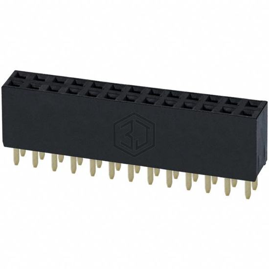 PPPC132LFBN-RC - Sullins Connector Solutions - Rectangular Connectors - Headers, Receptacles, Female Sockets