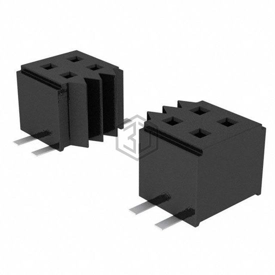 CLM-132-02-LM-D - Samtec Inc. - Rectangular Connectors - Headers, Receptacles, Female Sockets