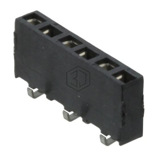 1241152-6 - TE Connectivity AMP Connectors - Rectangular Connectors - Headers, Receptacles, Female Sockets