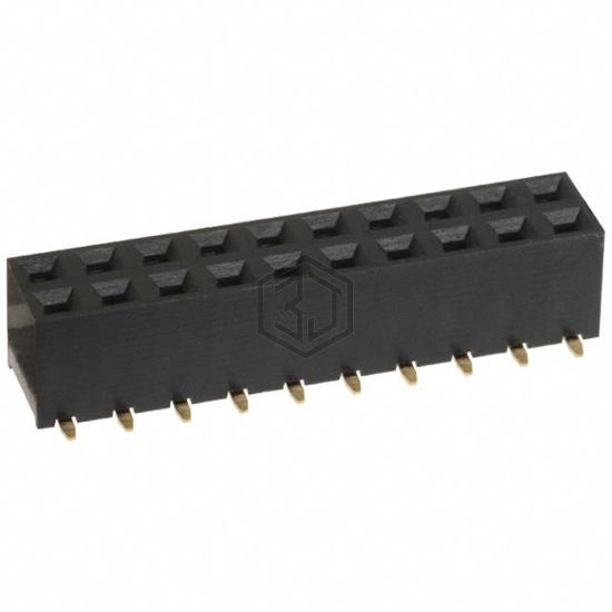NPPN102FFKS-RC - Sullins Connector Solutions - Rectangular Connectors - Headers, Receptacles, Female Sockets