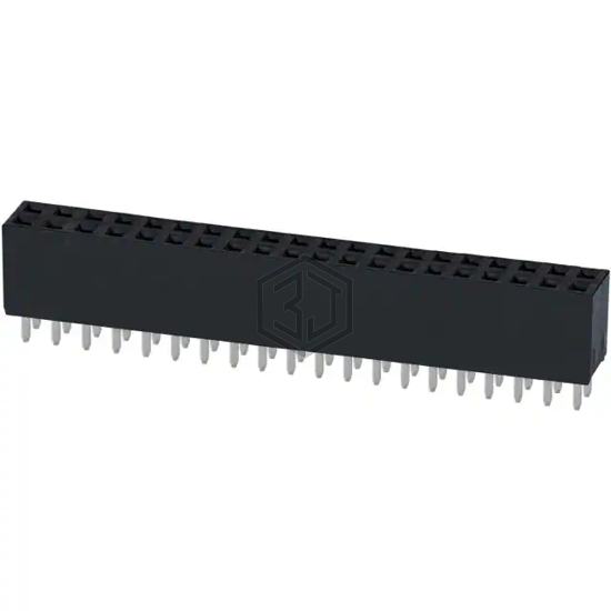 PPTC202LFBN-RC - Sullins Connector Solutions - Rectangular Connectors - Headers, Receptacles, Female Sockets