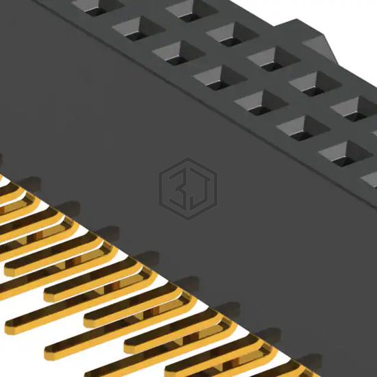 SFH11-NBPC-D20-RA-BK - Sullins Connector Solutions - Rectangular Connectors - Headers, Receptacles, Female Sockets