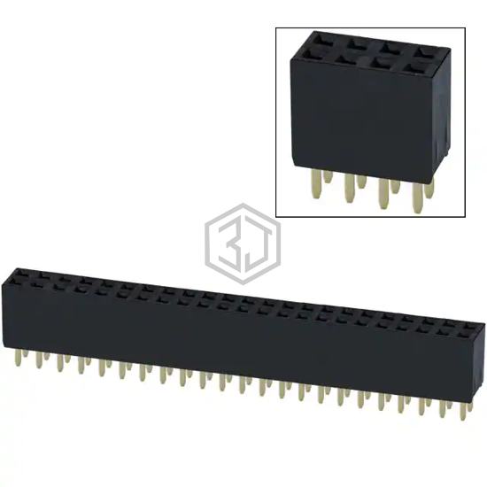 PPPC232LFBN-RC - Sullins Connector Solutions - Rectangular Connectors - Headers, Receptacles, Female Sockets