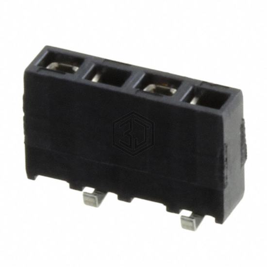 1241152-4 - TE Connectivity AMP Connectors - Rectangular Connectors - Headers, Receptacles, Female Sockets