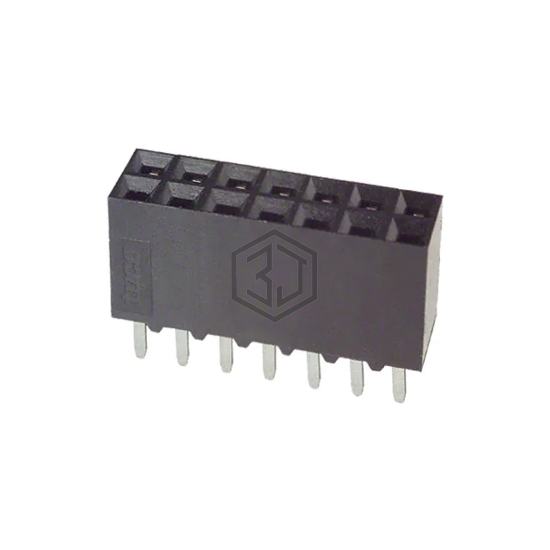 534206-7 - TE Connectivity AMP Connectors - Rectangular Connectors - Headers, Receptacles, Female Sockets
