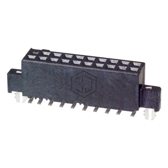 104652-2 - TE Connectivity AMP Connectors - Rectangular Connectors - Headers, Receptacles, Female Sockets