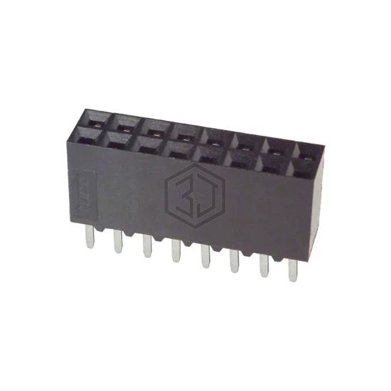 5-534206-8 - TE Connectivity AMP Connectors - Rectangular Connectors - Headers, Receptacles, Female Sockets