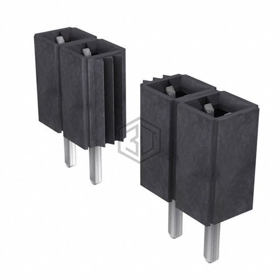 SLW-150-01-T-S - Samtec Inc. - Rectangular Connectors - Headers, Receptacles, Female Sockets
