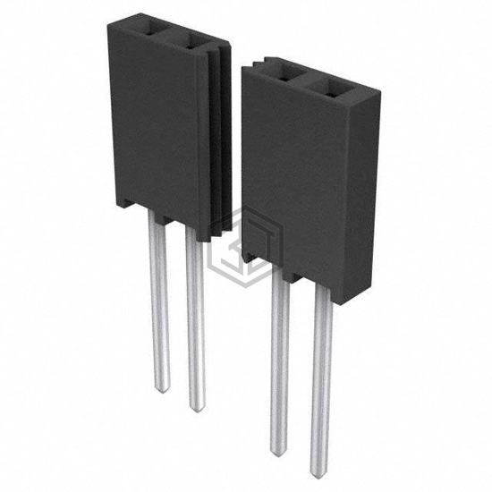 SSQ-150-03-T-S - Samtec Inc. - Rectangular Connectors - Headers, Receptacles, Female Sockets