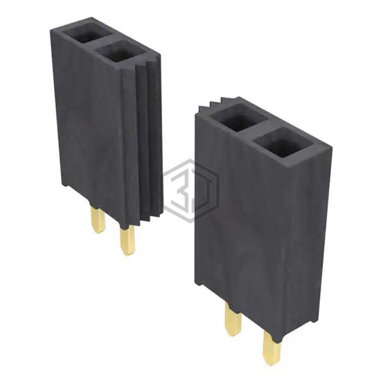 SSW-150-01-G-S - Samtec Inc. - Rectangular Connectors - Headers, Receptacles, Female Sockets