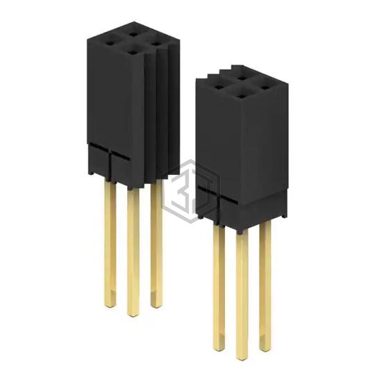 ESQ-132-39-G-D - Samtec Inc. - Rectangular Connectors - Headers, Receptacles, Female Sockets